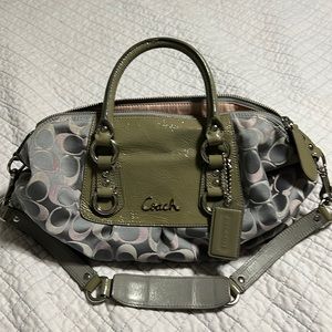 Coach over the shoulder purse